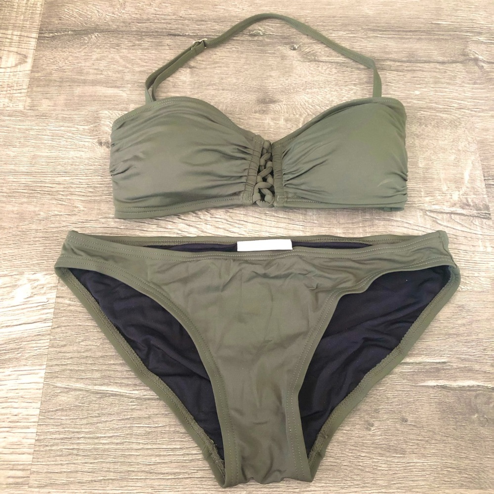 Michael Kors Army Green Olive Bikini